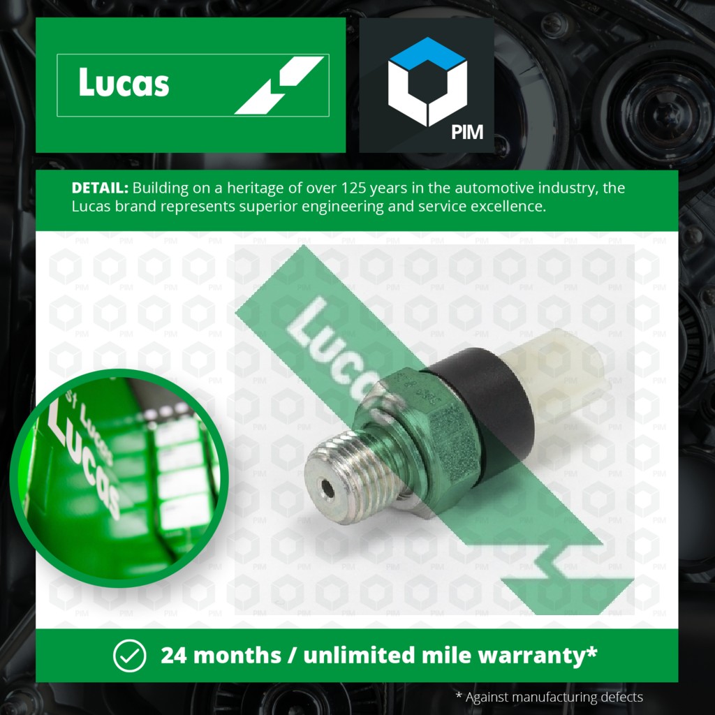 Lucas Oil Pressure Switch SOB893 [PM1798939]