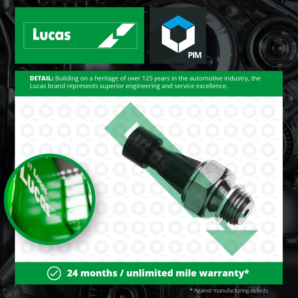 Lucas Oil Pressure Switch SOB891 [PM1798938]