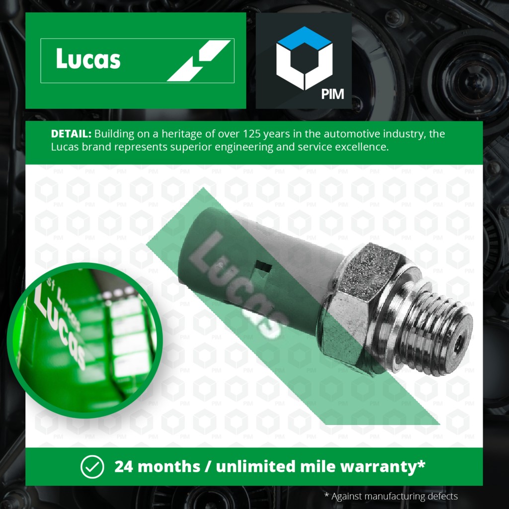 Lucas Oil Pressure Switch SOB867 [PM1798934]