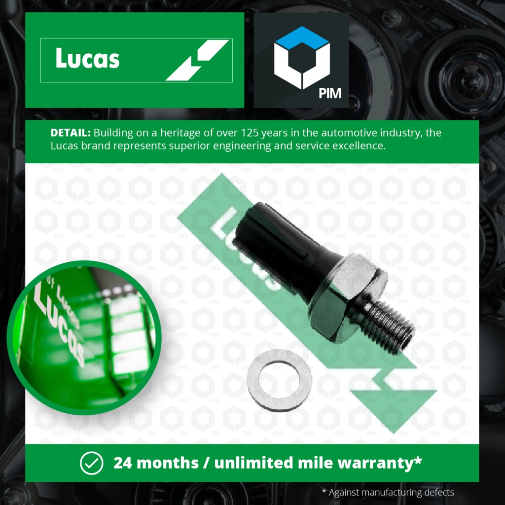 Lucas Oil Pressure Switch SOB859 [PM1798927]