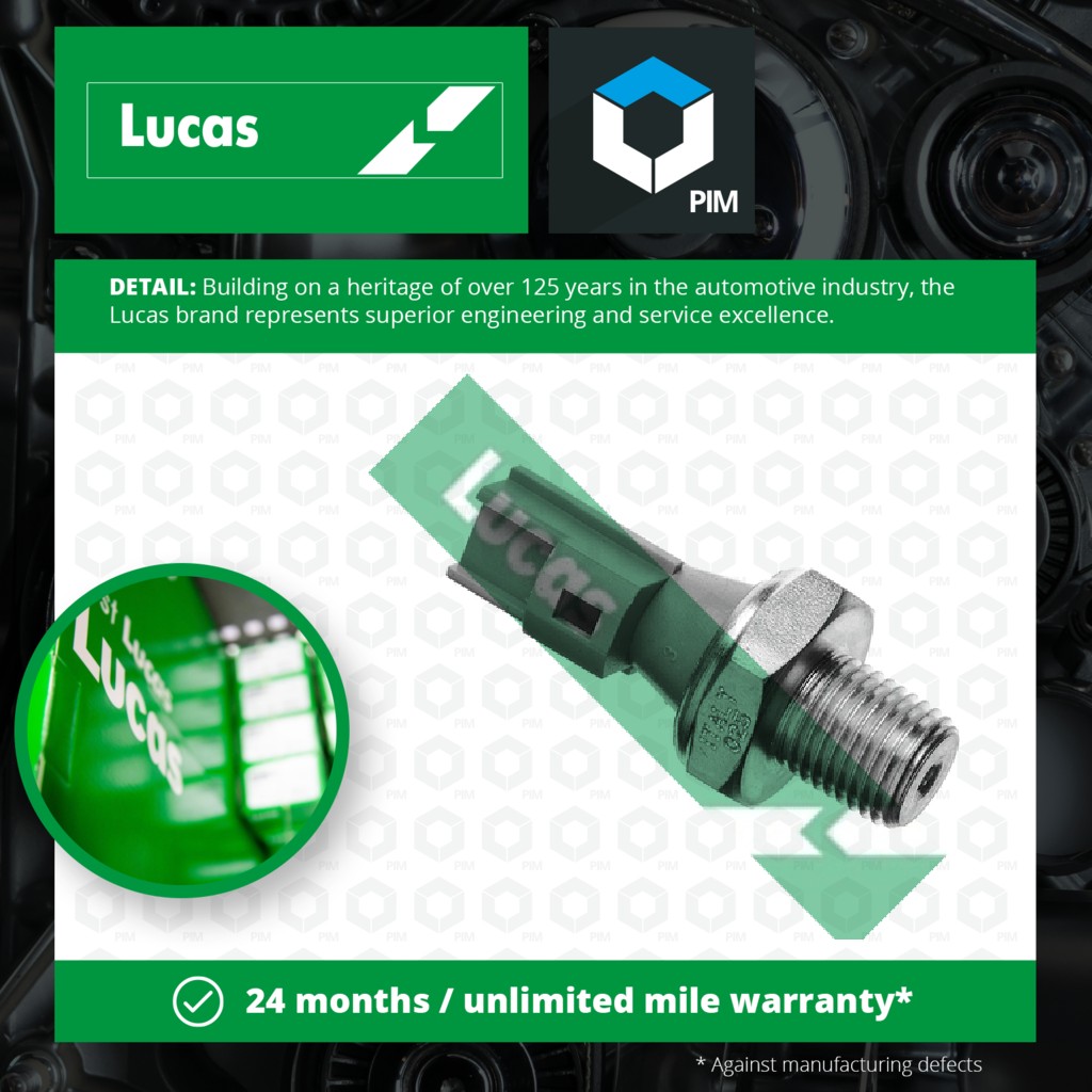 Lucas Oil Pressure Switch SOB847 [PM1798923]