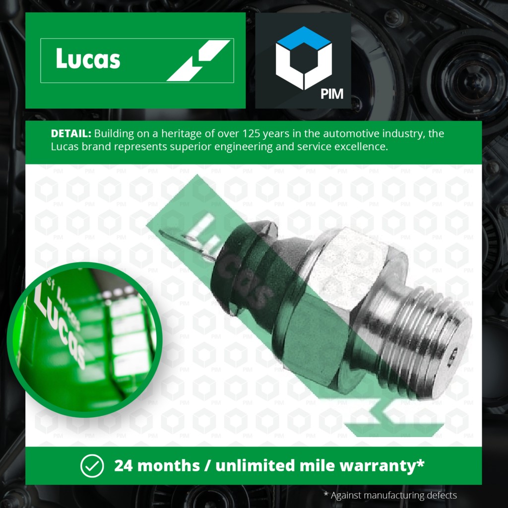Lucas Oil Pressure Switch SOB831 [PM1798911]