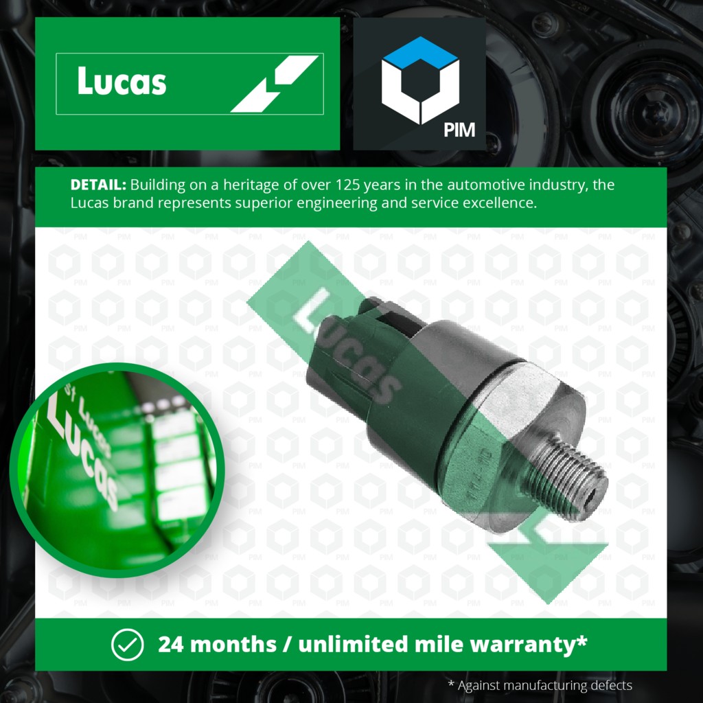 Lucas Oil Pressure Switch SOB829 [PM1798910]