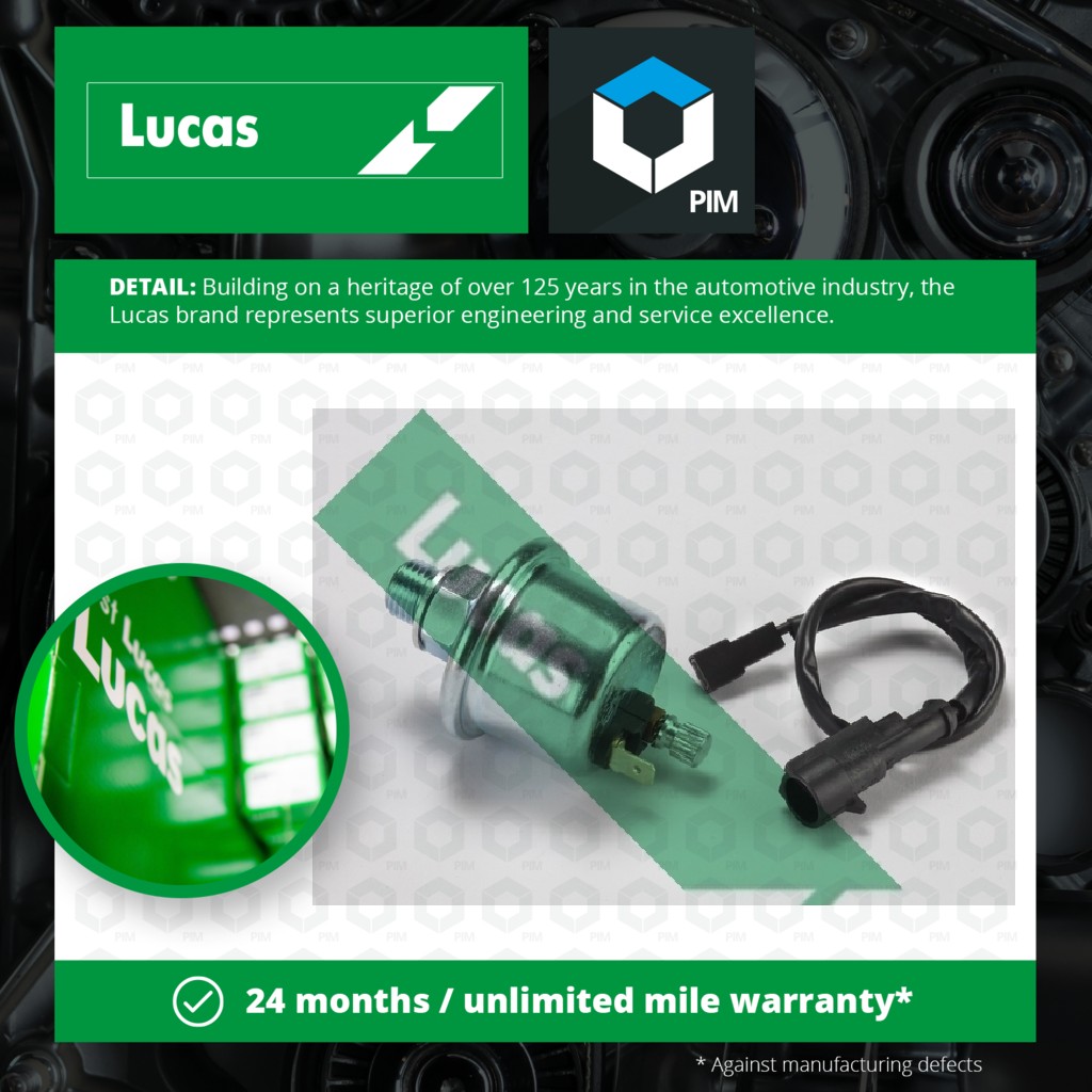 Lucas Oil Pressure Switch SOB714 [PM1798892]