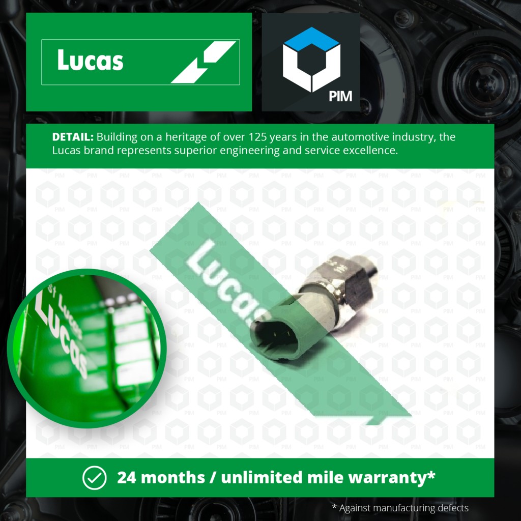 Lucas Power Steering Pressure Switch SOB7006 [PM1798885]