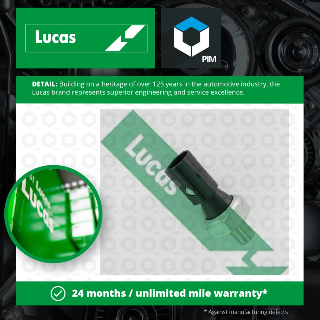 Lucas Oil Pressure Switch SOB557 [PM1798866]