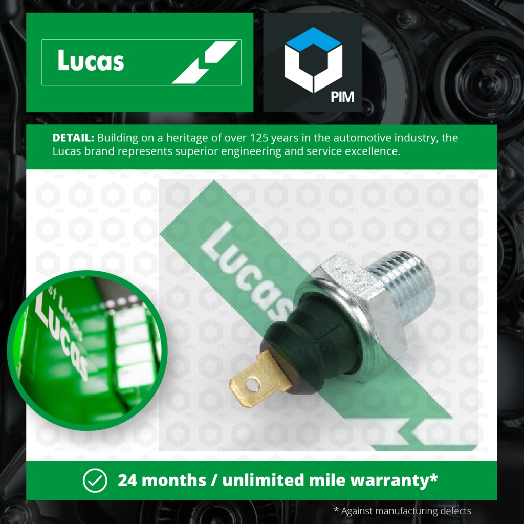Lucas Oil Pressure Switch SOB200 [PM1798831]