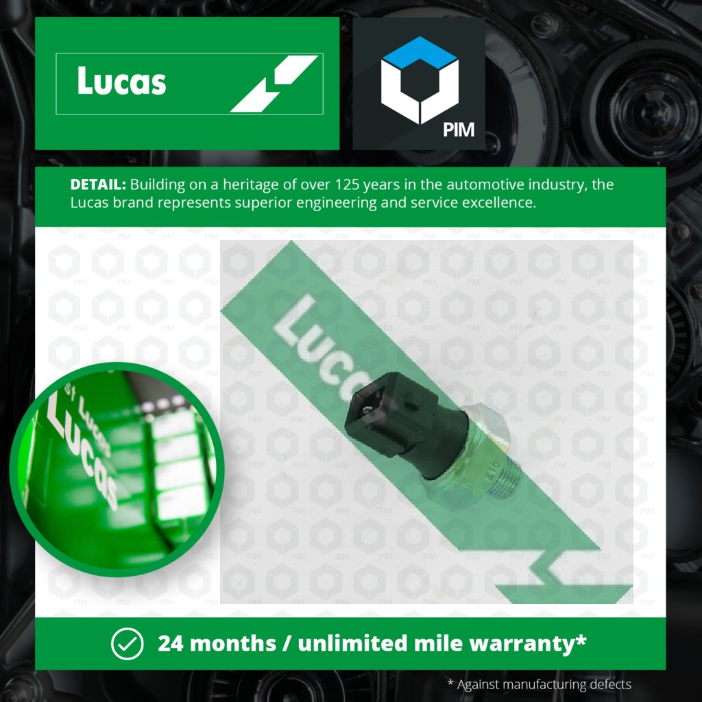 Lucas Oil Pressure Switch SOB112 [PM1798825]
