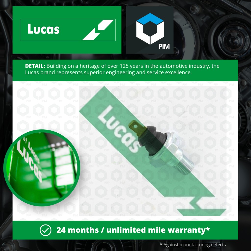 Lucas Oil Pressure Switch SOB110 [PM1798823]
