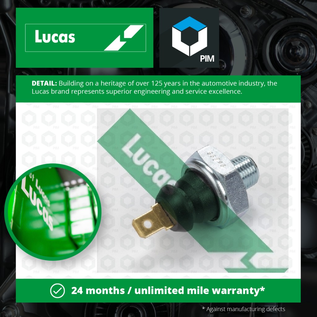Lucas Oil Pressure Switch SOB104 [PM1798822]