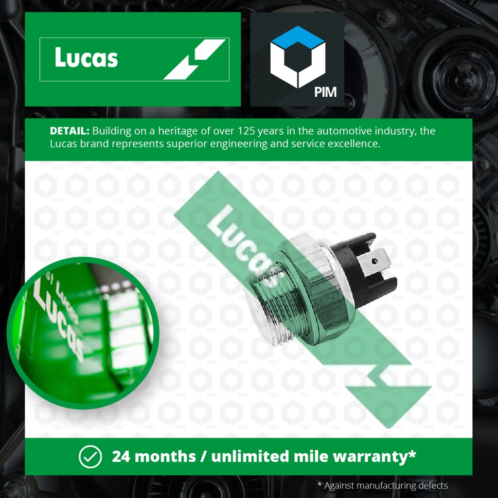 Lucas Radiator Fan Switch SNB719 [PM1798602]