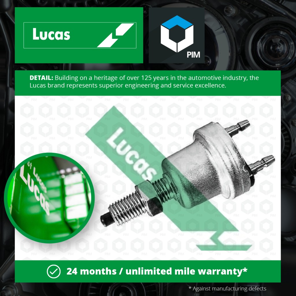 Lucas Brake Light Switch SMJ202 [PM1798236]