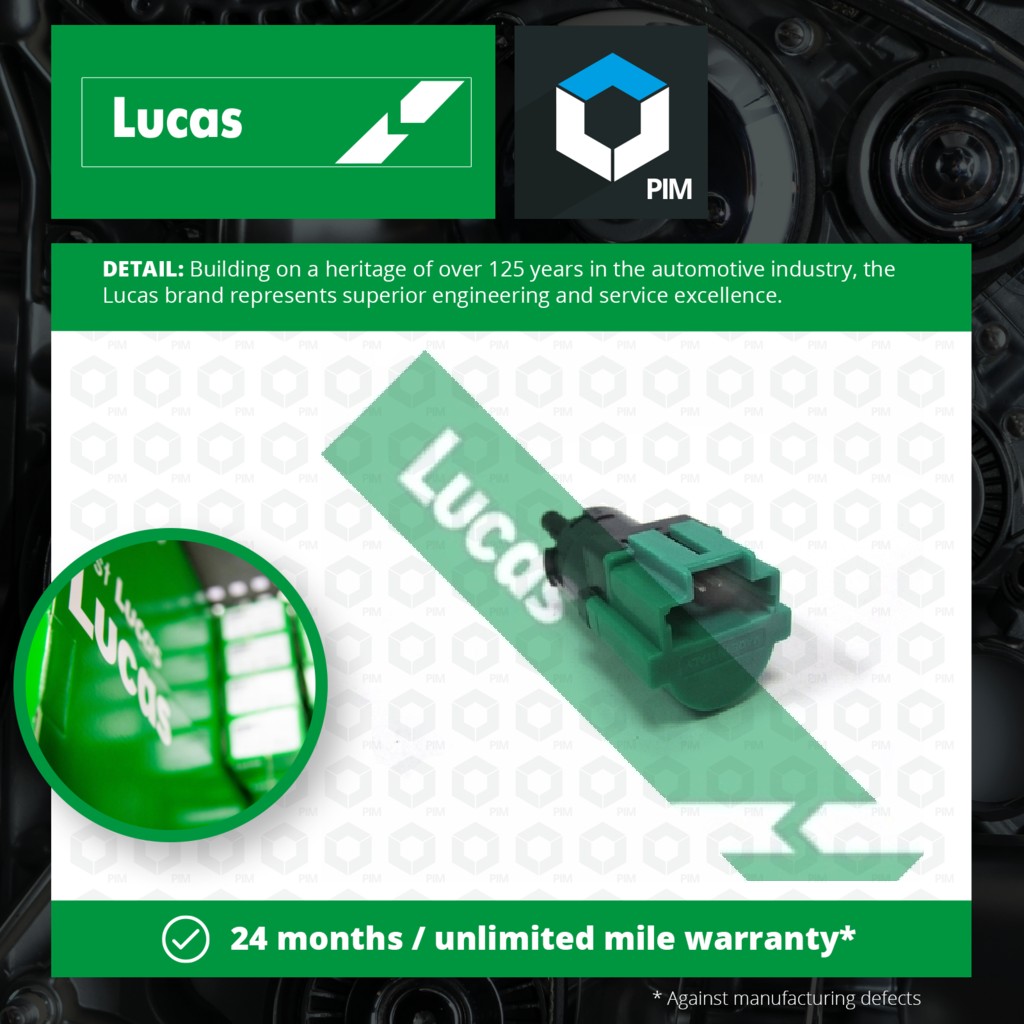 Lucas Brake Light Switch SMB970 [PM1798230]