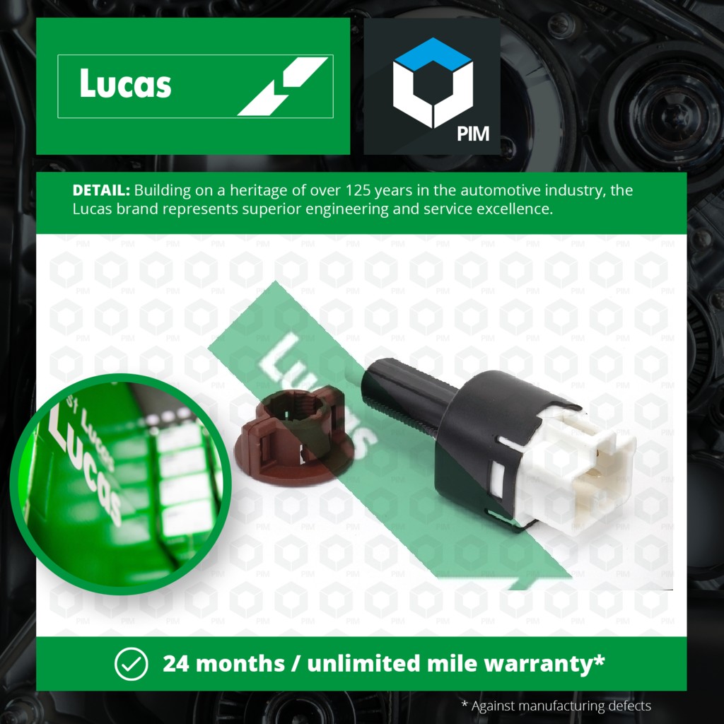 Lucas Brake Light Switch SMB968 [PM1798228]