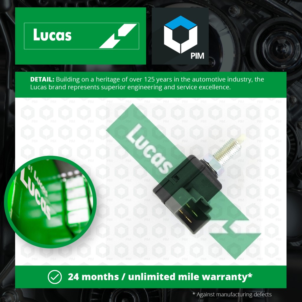 Lucas Brake Light Switch SMB967 [PM1798227]
