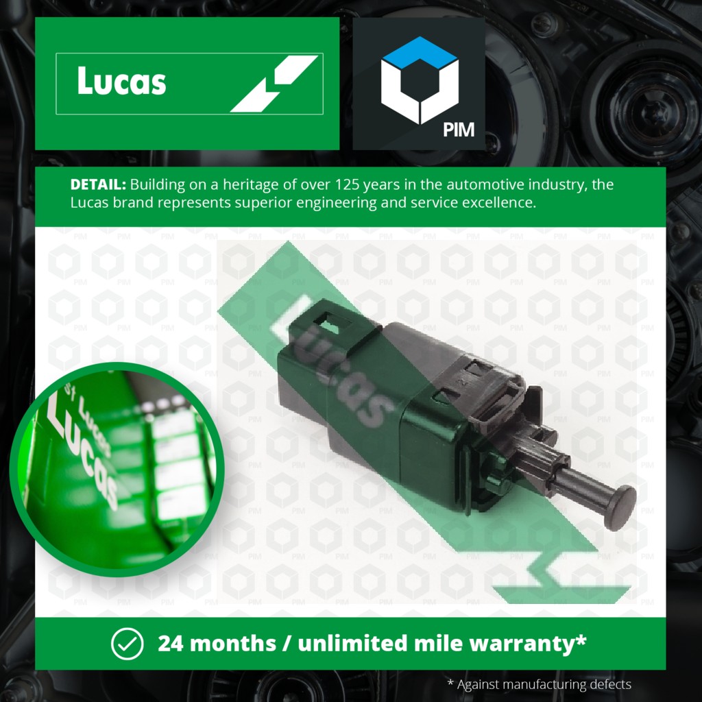 Lucas Brake Light Switch SMB962 [PM1798222]