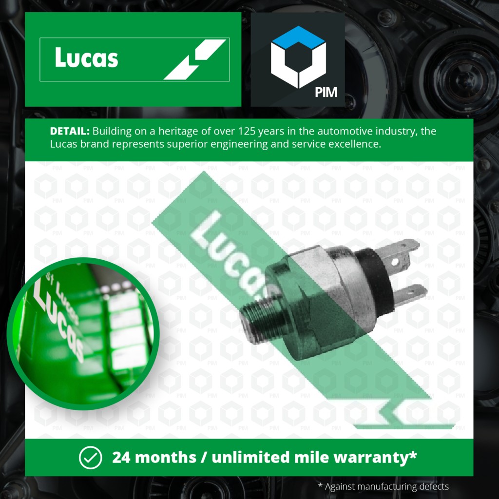 Lucas Brake Light Switch SMB880 [PM1798180]
