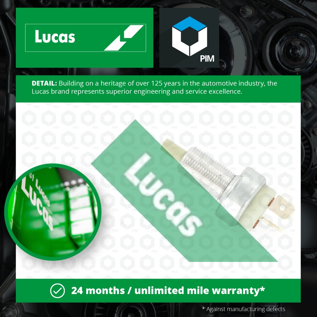 Lucas Brake Light Switch SMB738 [PM1798126]