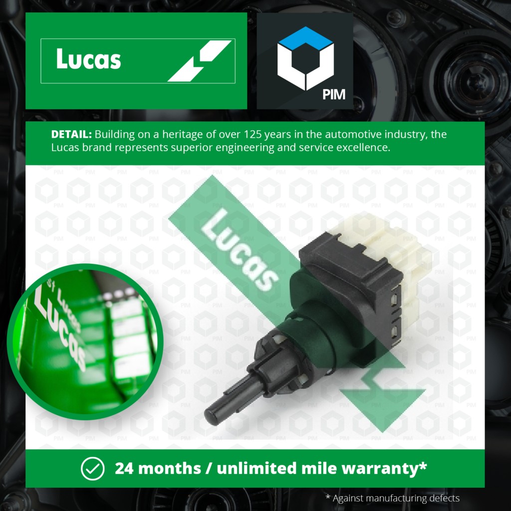 Lucas Brake Light Switch SMB704 [PM1798115]