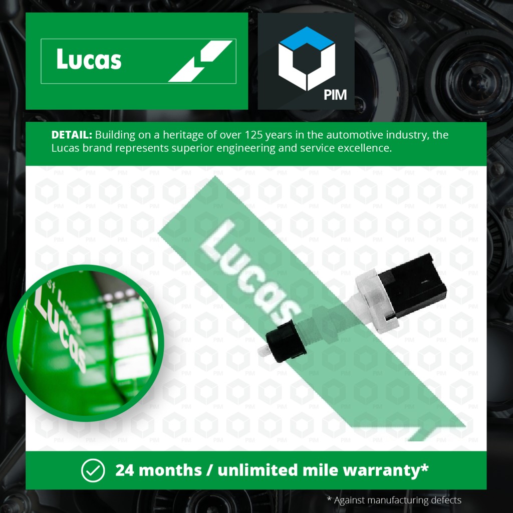 Lucas Brake Light Switch SMB537 [PM1798011]