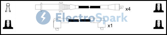 Electro Spark HT Leads Ignition Cables Set OEK241 [PM1668693]