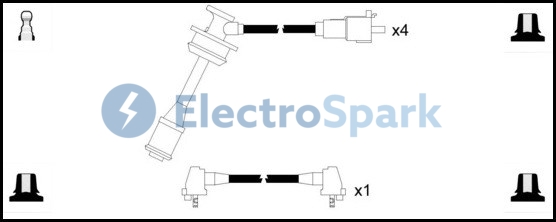 Electro Spark OEK399 HT Leads Ignition Cables Set