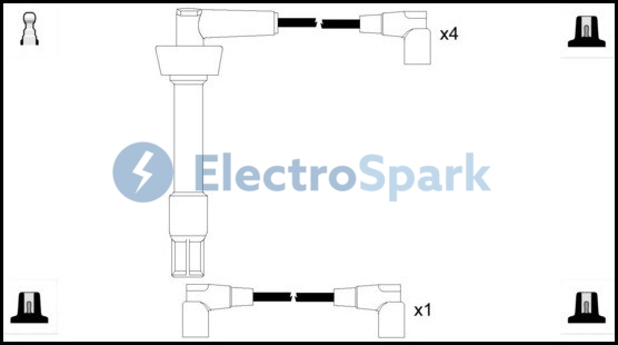 Electro Spark OEK413 HT Leads Ignition Cables Set