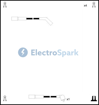 Electro Spark OEK469 HT Leads Ignition Cables Set