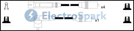Electro Spark OEK667 HT Leads Ignition Cables Set