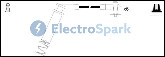 Electro Spark OEK769 HT Leads Ignition Cables Set