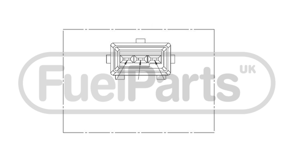 Fuel Parts RPM / Crankshaft Sensor CS1022 [PM1051176]