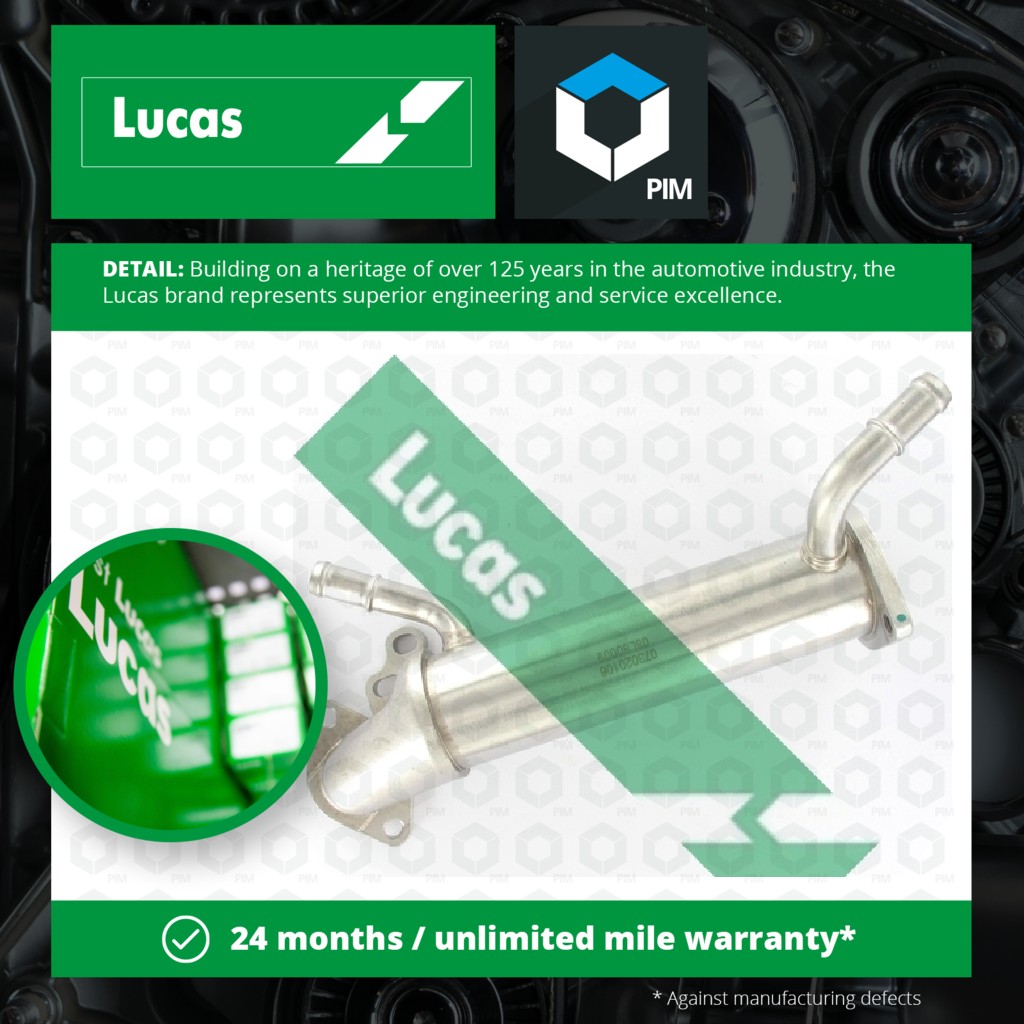 Lucas EGR Valve Cooler FDR602 [PM1778341]