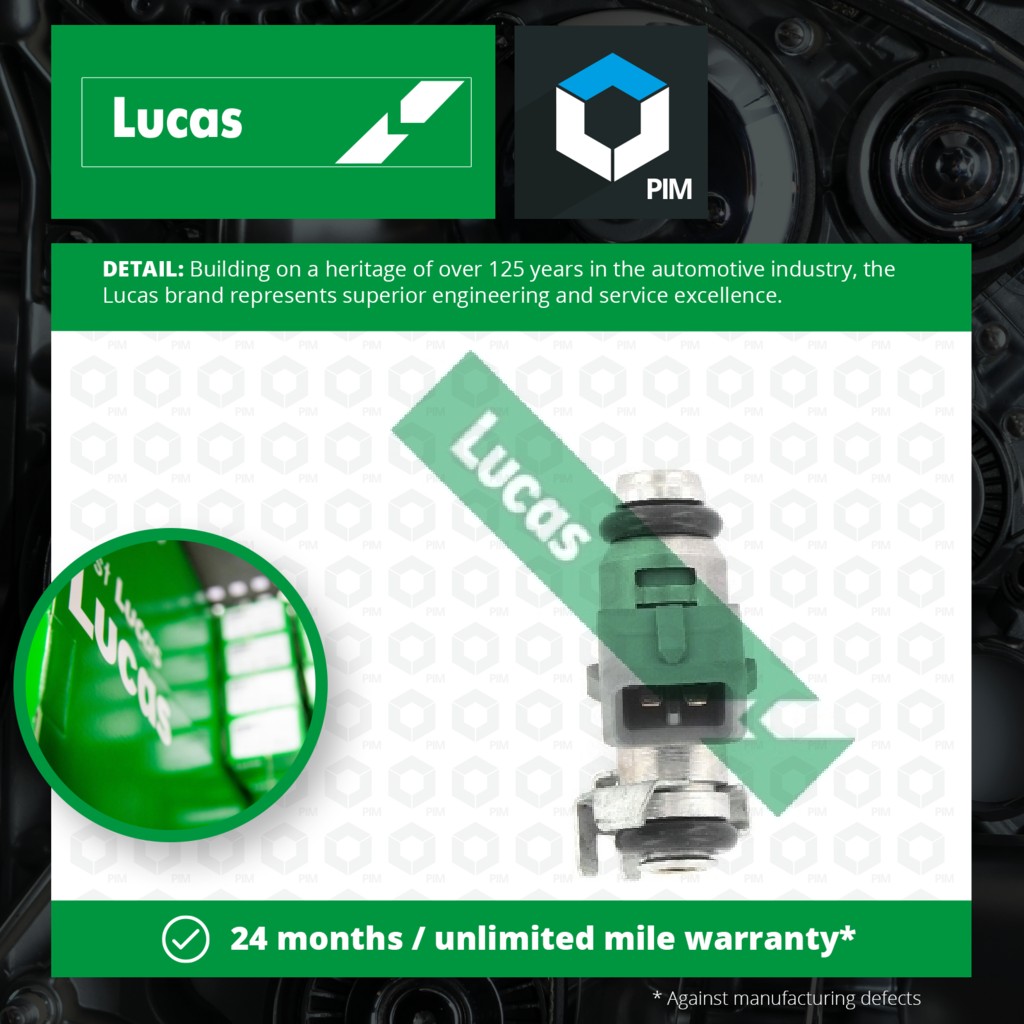 Lucas Petrol Fuel Injector FDB7026 [PM1777528]