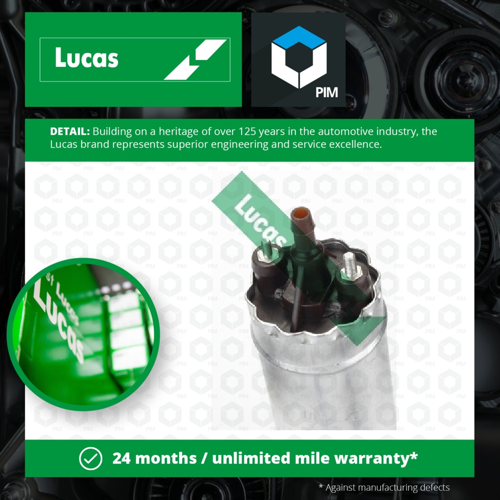 Lucas Fuel Pump In Line FDB700 [PM1777499]