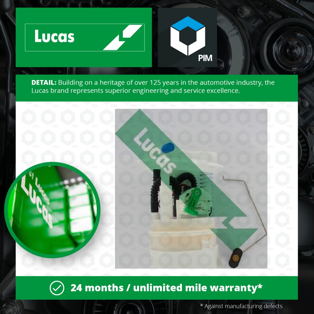 Lucas Fuel Pump In tank FDB5625 [PM1777469]
