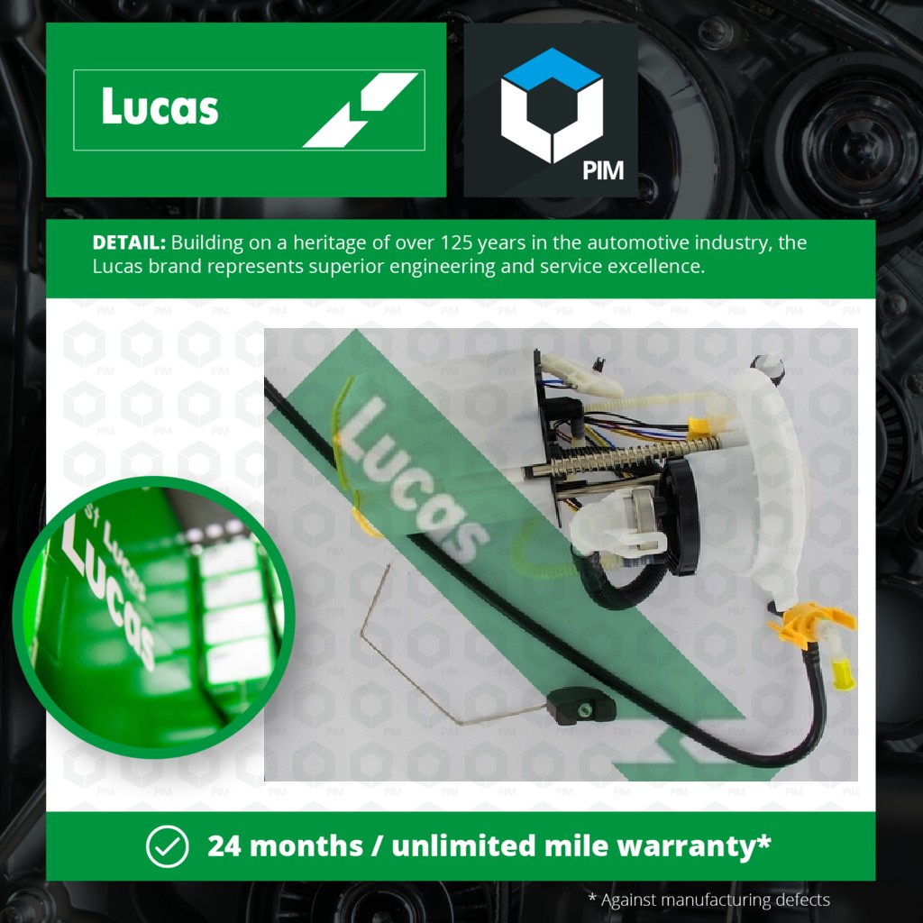 Lucas Fuel Pump In tank FDB5580 [PM1777436]