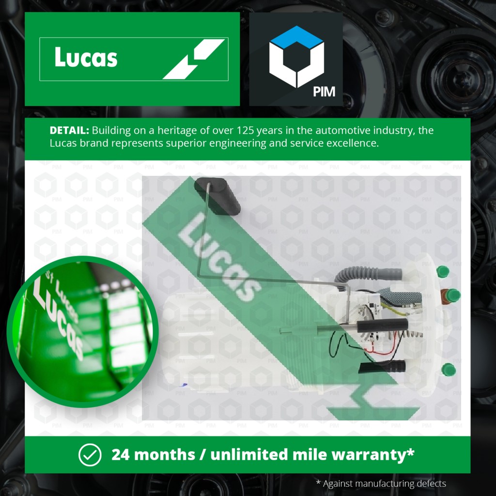 Lucas Fuel Pump In tank FDB5579 [PM1777435]