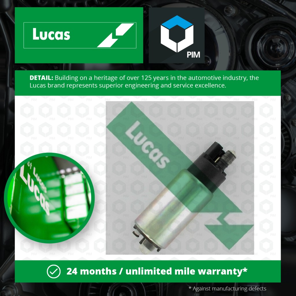 Lucas Fuel Pump In tank FDB5522 [PM1777377]