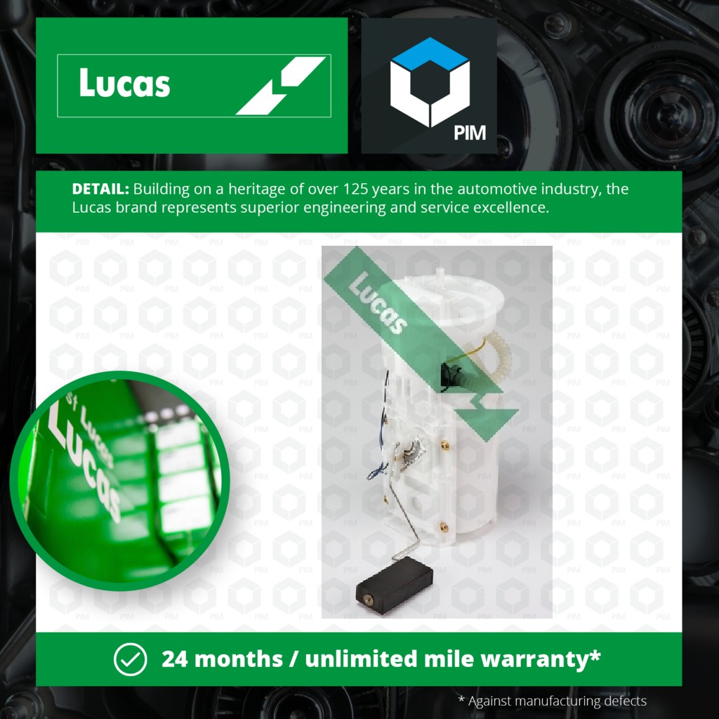 Lucas Fuel Pump In tank FDB2083 [PM1777299]
