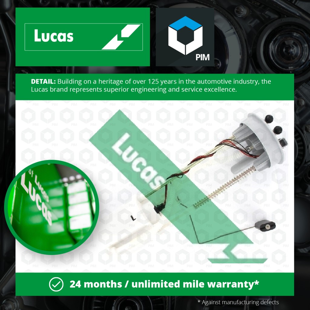 Lucas Fuel Pump In tank FDB2062 [PM1777282]