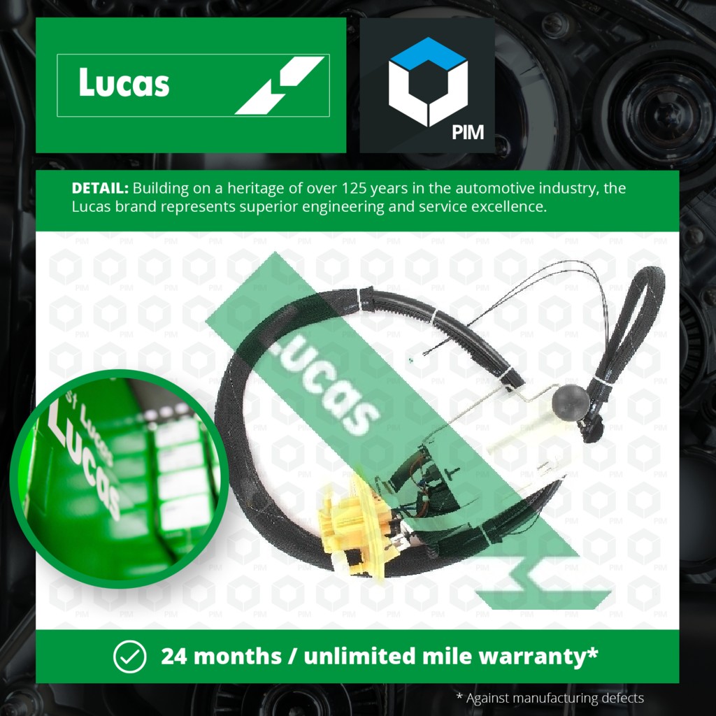 Lucas Fuel Pump In tank FDB2056 [PM1777276]