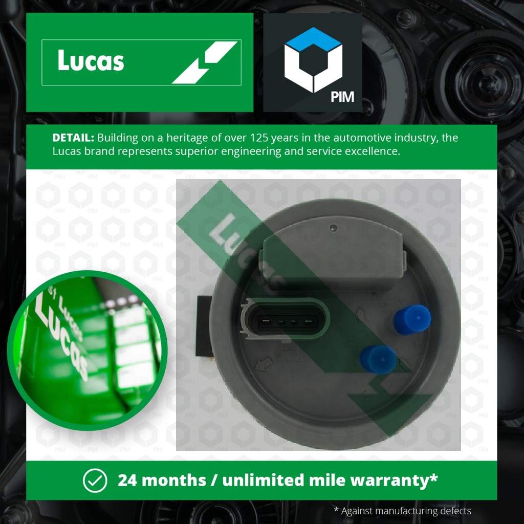 Lucas Fuel Pump In tank FDB2017 [PM1777240]