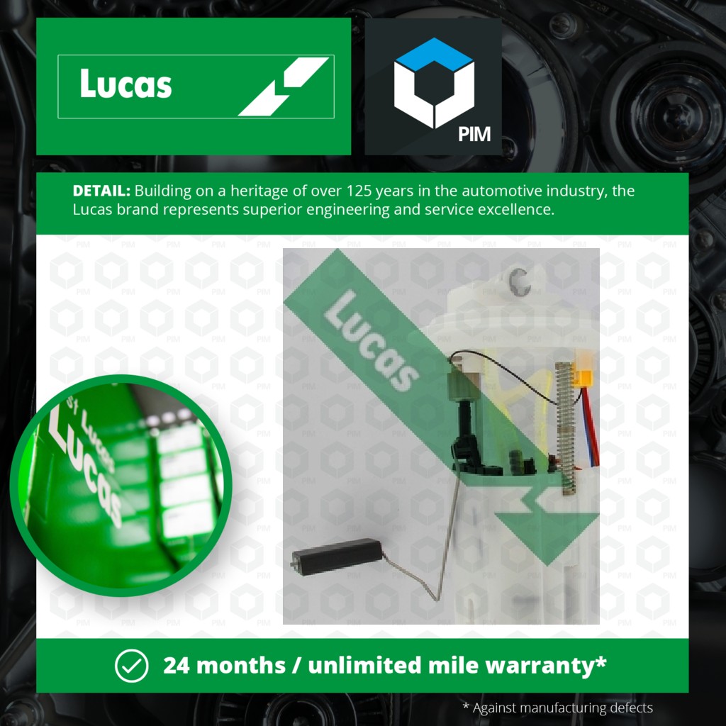 Lucas Fuel Pump In tank FDB1981 [PM1777210]