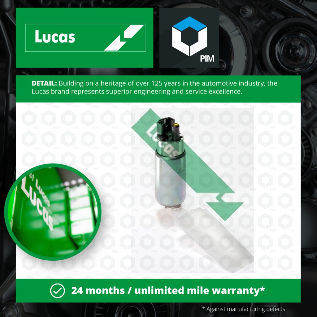 Lucas Fuel Pump In tank FDB1916 [PM1777161]