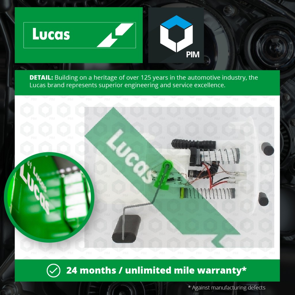 Lucas Fuel Pump In tank FDB1678 [PM1777018]