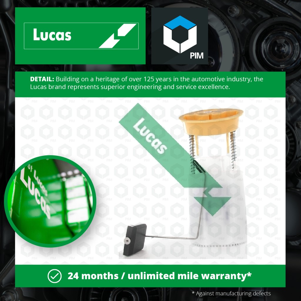 Lucas Fuel Pump In tank FDB1674 [PM1777015]
