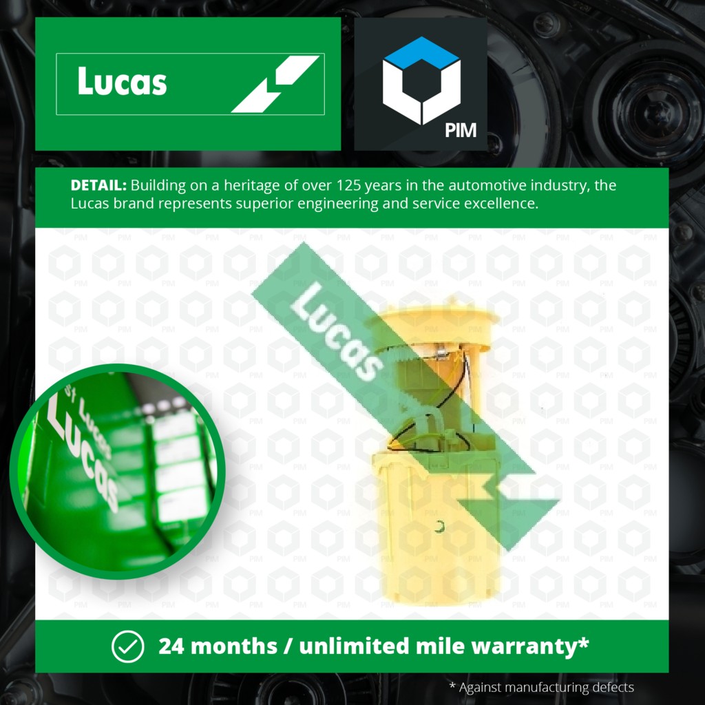 Lucas Fuel Pump In tank FDB1600 [PM1776955]