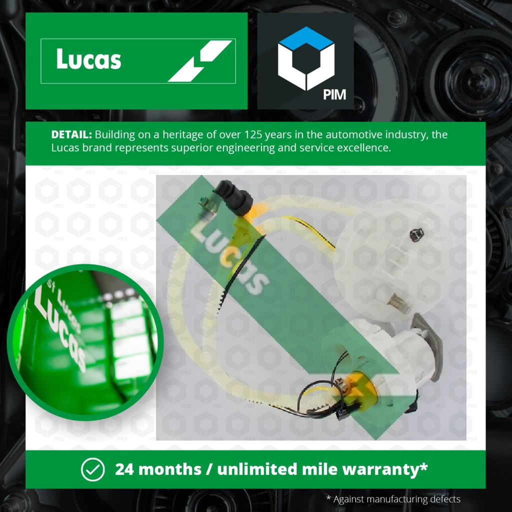 Lucas Fuel Pump In tank FDB1281 [PM1776869]