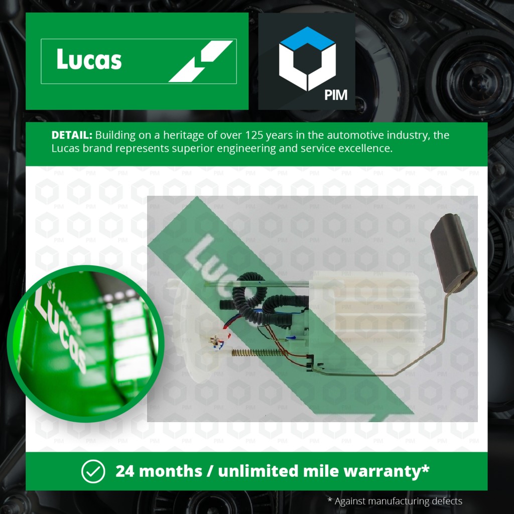 Lucas Fuel Pump In tank FDB1220 [PM1776827]