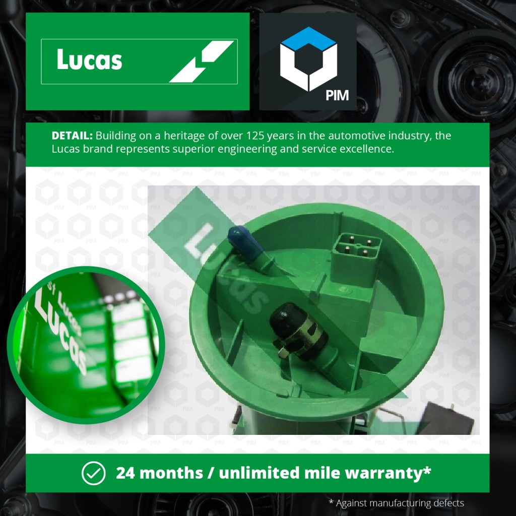Lucas Fuel Pump In tank FDB1213 [PM1776822]